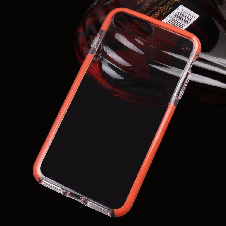 For iPhone 8 Plus & 7 Plus   Transparent Texture Soft D3O TPU Protective Back Cover Case