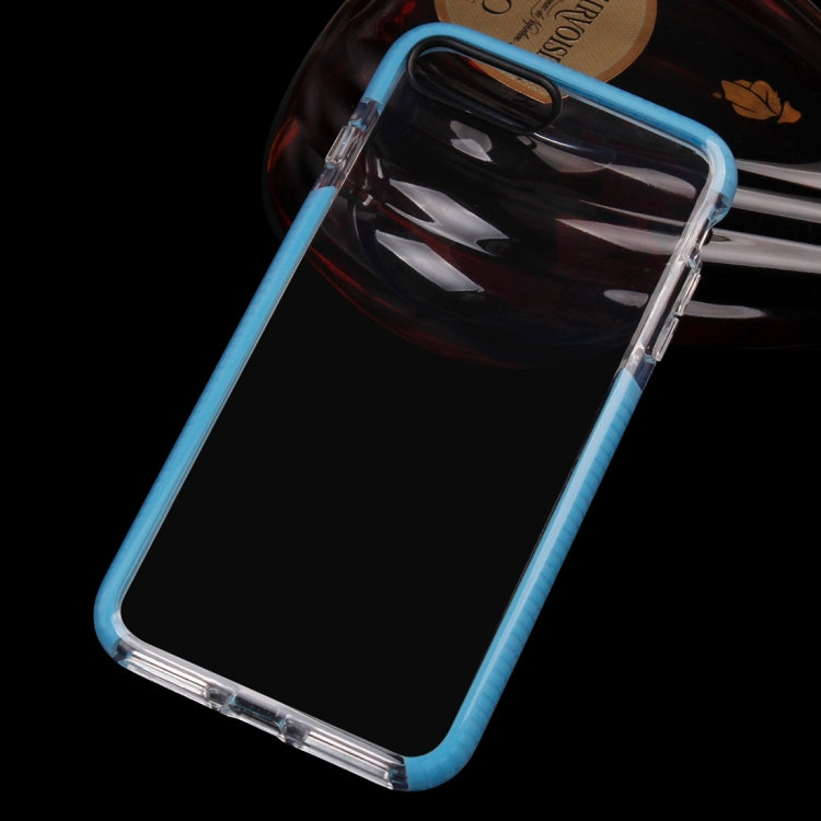 For iPhone 8 Plus & 7 Plus   Transparent Texture Soft D3O TPU Protective Back Cover Case
