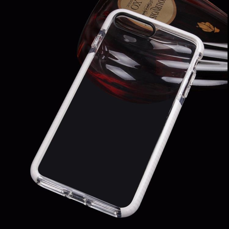 For iPhone 8 Plus & 7 Plus   Transparent Texture Soft D3O TPU Protective Back Cover Case
