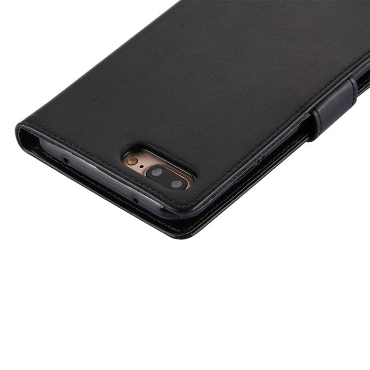 GOOSPERY RICH DIARY for iPhone 8 Plus & 7 Plus   PU + TPU Crazy Horse Texture Horizontal Flip Leather Case with Card Slots & Wallet