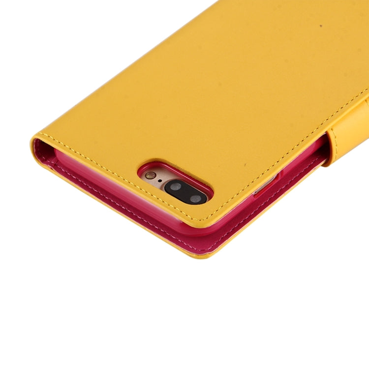 GOOSPERY RICH DIARY for iPhone 8 Plus & 7 Plus   PU + TPU Crazy Horse Texture Horizontal Flip Leather Case with Card Slots & Wallet