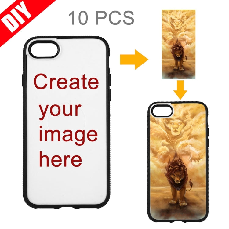 10 PCS For iPhone 7 Plus Custom DIY Case Personalized Print Animal