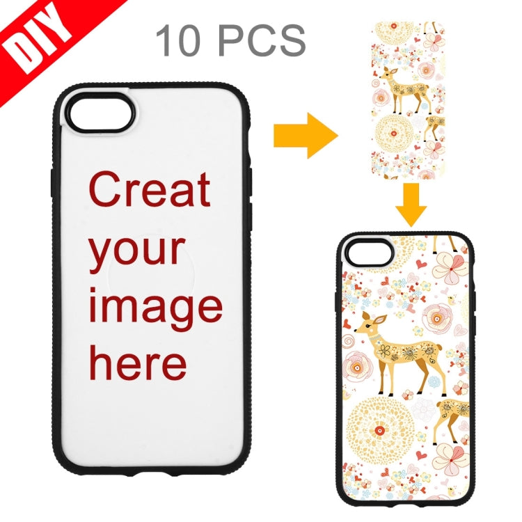 10 PCS For iPhone 7 Plus Custom DIY Case Personalized Print Animal