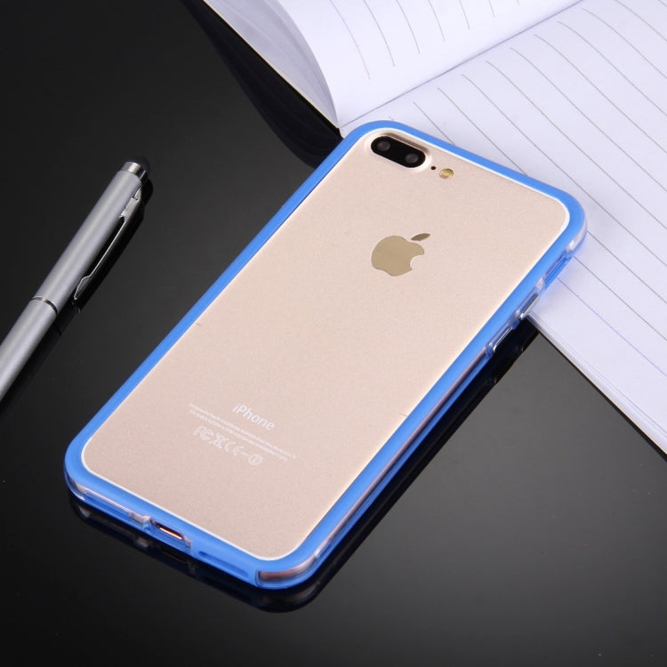 For iPhone 8 Plus & 7 Plus   TPU + PC Combination Bumper Frame