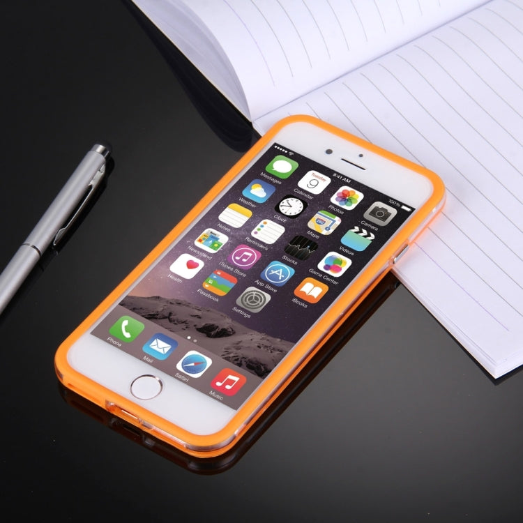 For iPhone 8 Plus & 7 Plus   TPU + PC Combination Bumper Frame