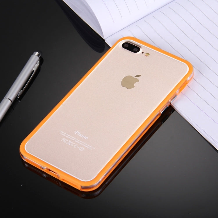 For iPhone 8 Plus & 7 Plus   TPU + PC Combination Bumper Frame