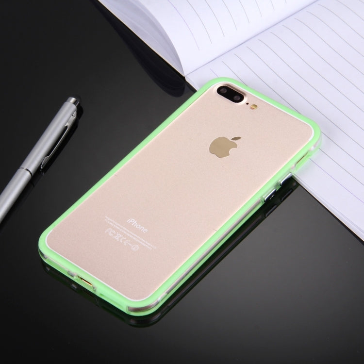 For iPhone 8 Plus & 7 Plus   TPU + PC Combination Bumper Frame