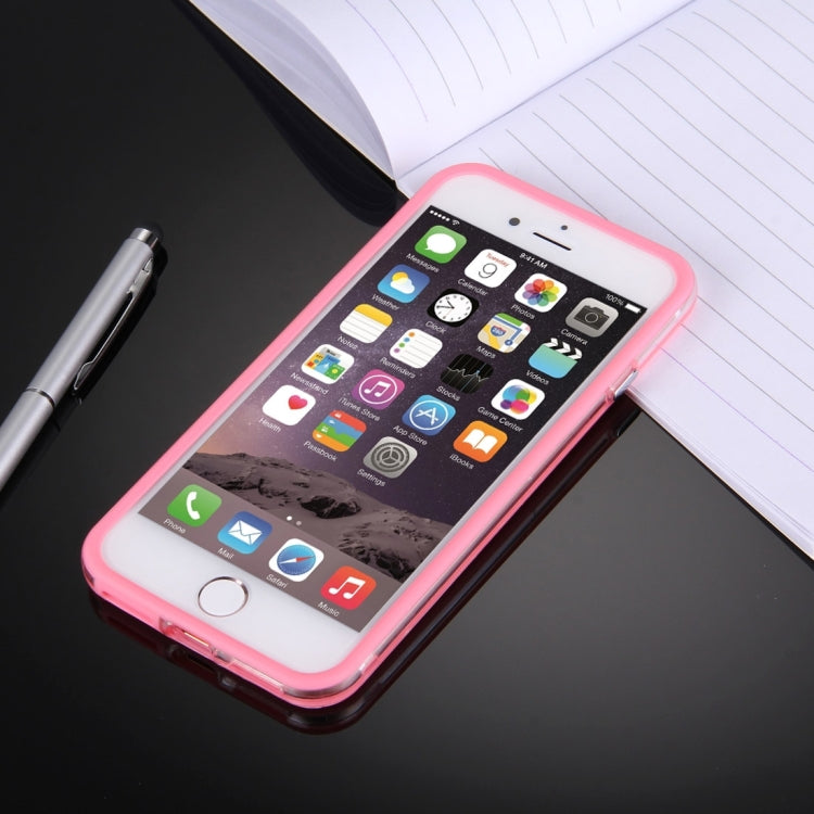 For iPhone 8 Plus & 7 Plus   TPU + PC Combination Bumper Frame