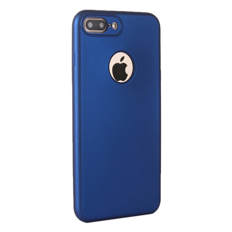 For iPhone 8 Plus & 7 Plus   360 Degree Shockproof Oil Spout Silicone Back Case + PC Cover Combination Protective Case