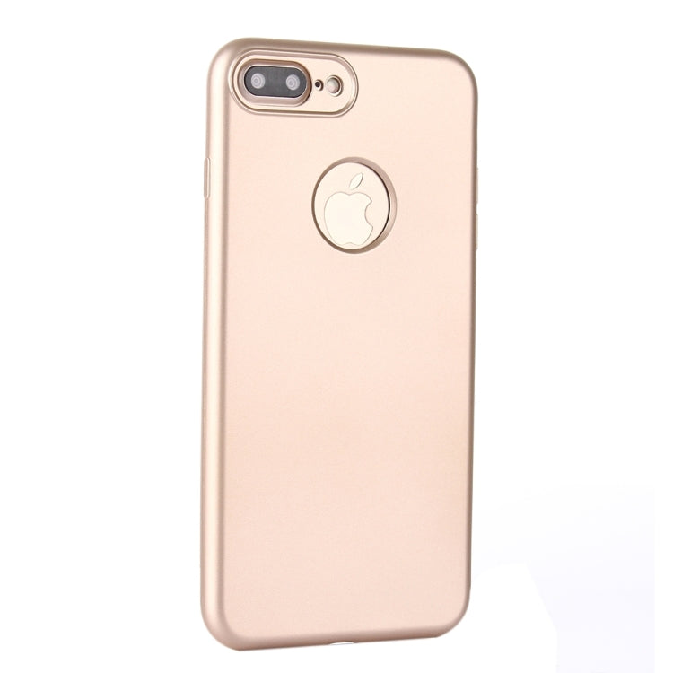 For iPhone 8 Plus & 7 Plus   360 Degree Shockproof Oil Spout Silicone Back Case + PC Cover Combination Protective Case