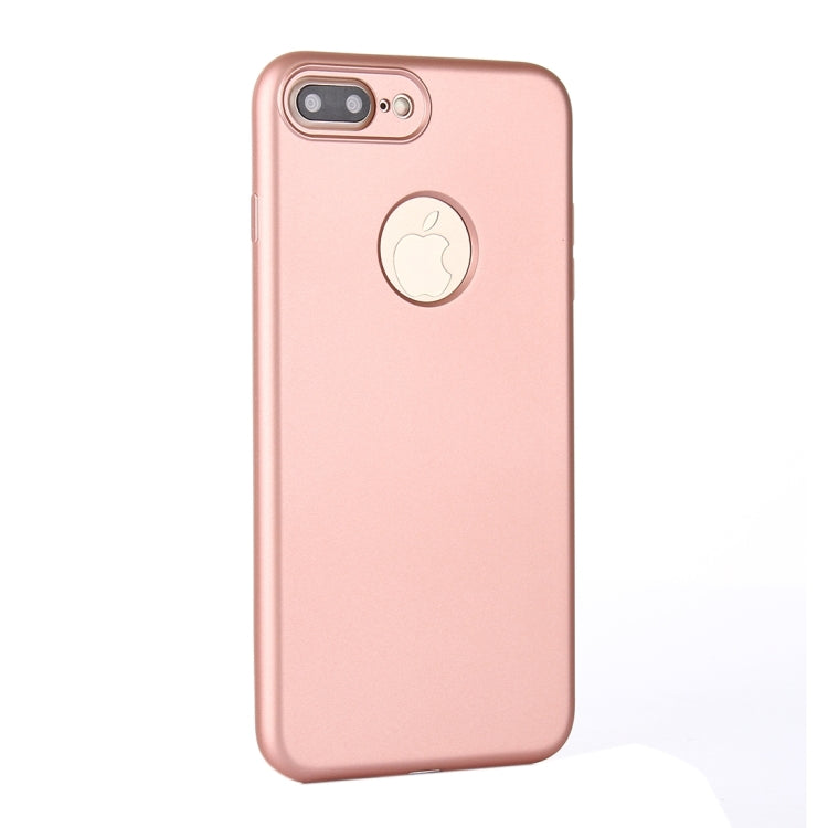 For iPhone 8 Plus & 7 Plus   360 Degree Shockproof Oil Spout Silicone Back Case + PC Cover Combination Protective Case