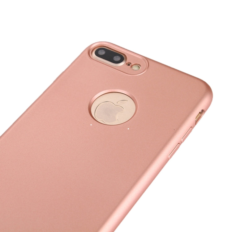 For iPhone 8 Plus & 7 Plus   360 Degree Shockproof Oil Spout Silicone Back Case + PC Cover Combination Protective Case