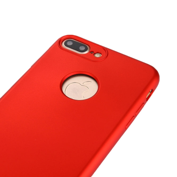 For iPhone 8 Plus & 7 Plus   360 Degree Shockproof Oil Spout Silicone Back Case + PC Cover Combination Protective Case