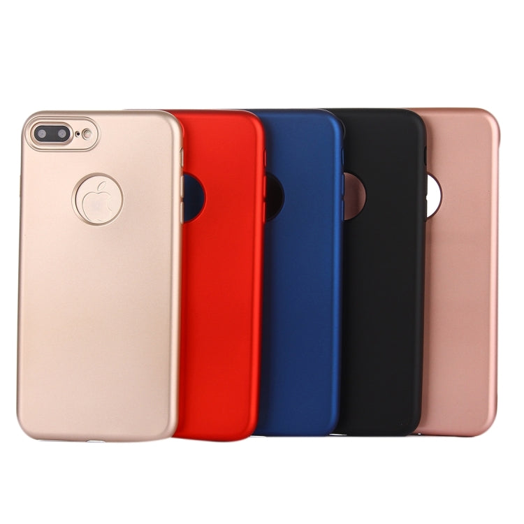 For iPhone 8 Plus & 7 Plus   360 Degree Shockproof Oil Spout Silicone Back Case + PC Cover Combination Protective Case