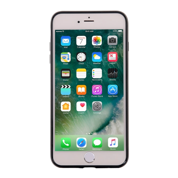 For iPhone 8 Plus & 7 Plus   Solid Color Smooth Surface TPU Case