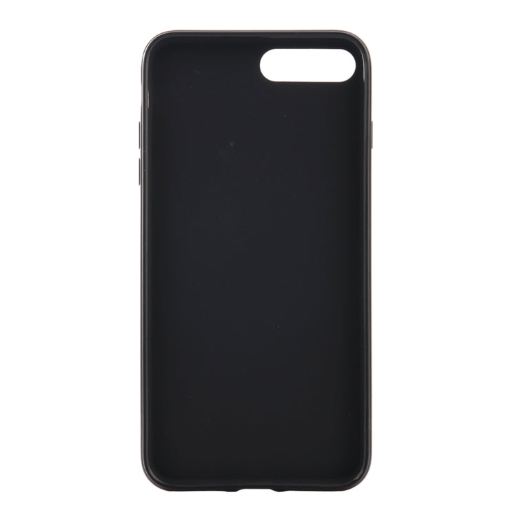 For iPhone 8 Plus & 7 Plus   Solid Color Smooth Surface TPU Case