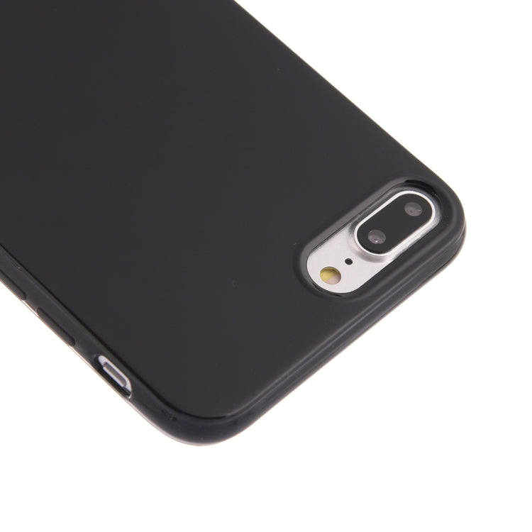 For iPhone 8 Plus & 7 Plus   Solid Color Smooth Surface TPU Case