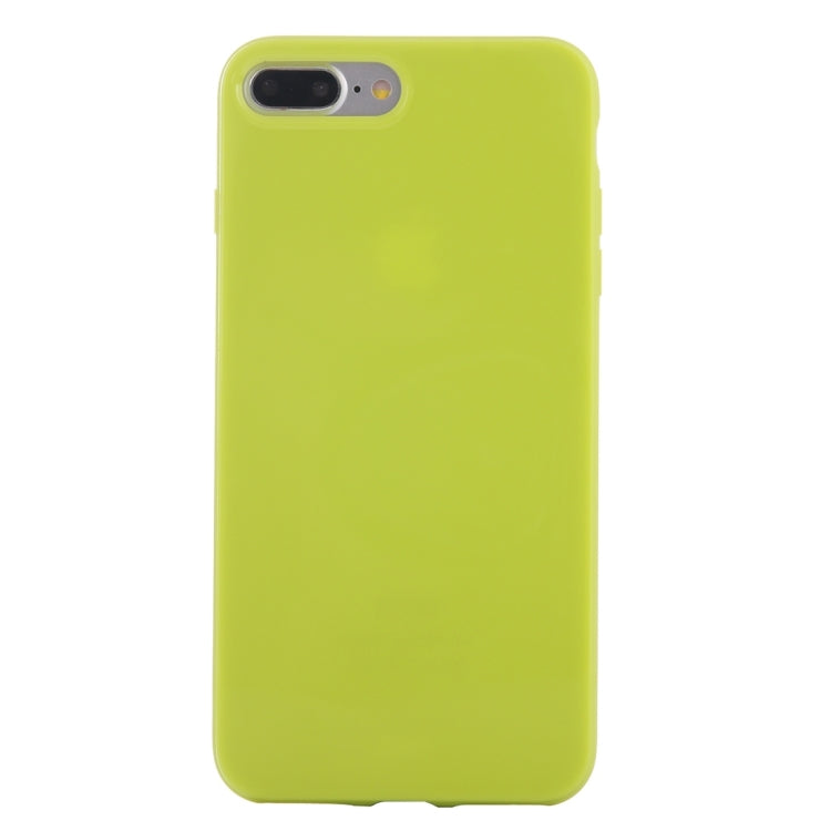 For iPhone 8 Plus & 7 Plus   Solid Color Smooth Surface TPU Case