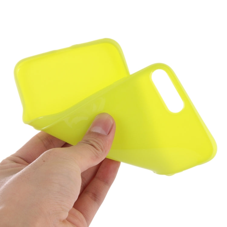 For iPhone 8 Plus & 7 Plus   Solid Color Smooth Surface TPU Case