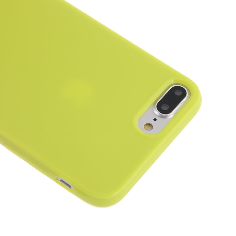 For iPhone 8 Plus & 7 Plus   Solid Color Smooth Surface TPU Case
