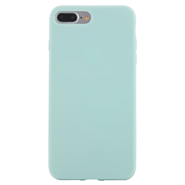 For iPhone 8 Plus & 7 Plus   Solid Color Smooth Surface TPU Case