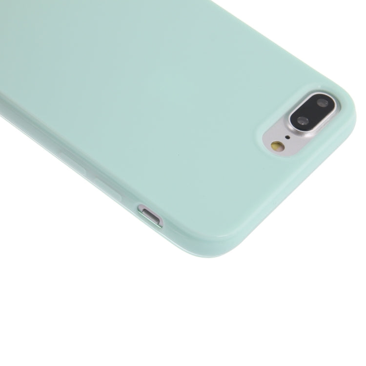 For iPhone 8 Plus & 7 Plus   Solid Color Smooth Surface TPU Case