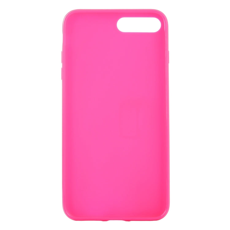 For iPhone 8 Plus & 7 Plus   Solid Color Smooth Surface TPU Case