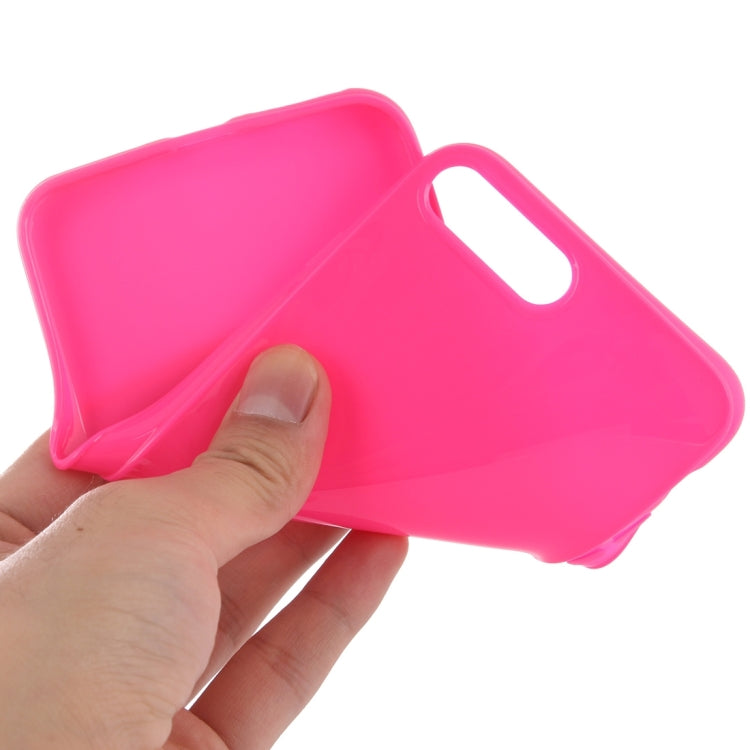 For iPhone 8 Plus & 7 Plus   Solid Color Smooth Surface TPU Case