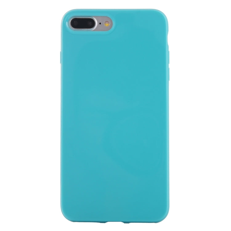 For iPhone 8 Plus & 7 Plus   Solid Color Smooth Surface TPU Case