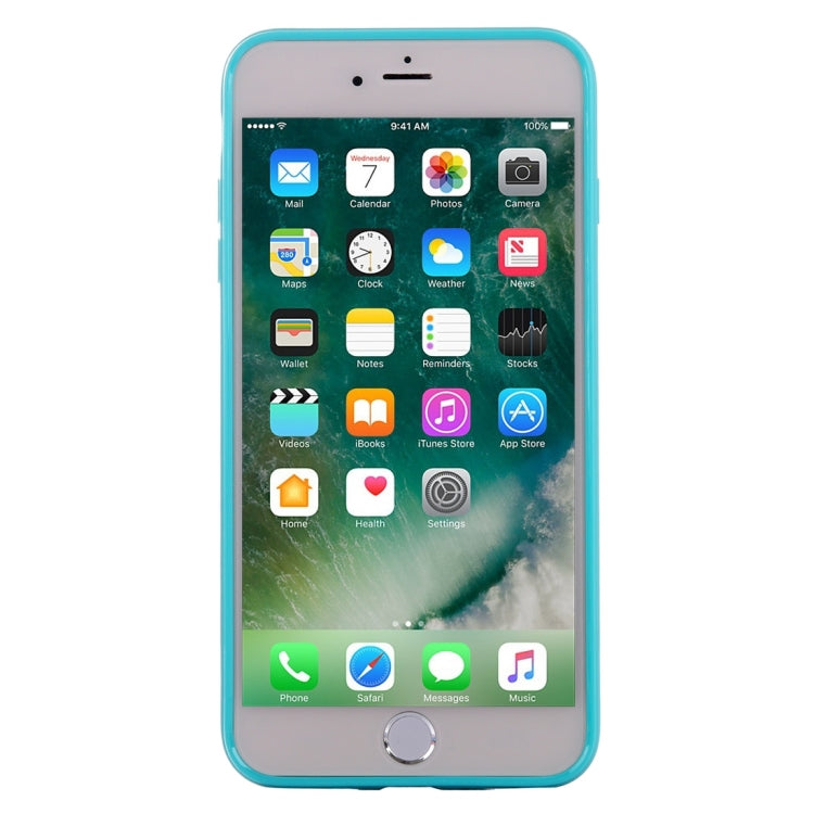 For iPhone 8 Plus & 7 Plus   Solid Color Smooth Surface TPU Case