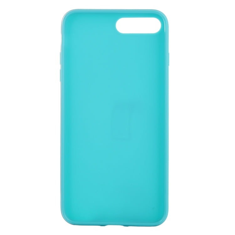 For iPhone 8 Plus & 7 Plus   Solid Color Smooth Surface TPU Case