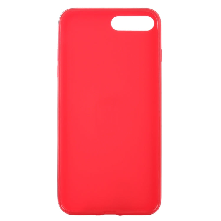 For iPhone 8 Plus & 7 Plus   Solid Color Smooth Surface TPU Case