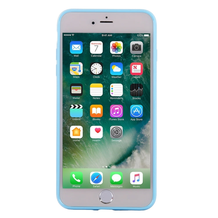 For iPhone 8 Plus & 7 Plus   Solid Color Smooth Surface TPU Case