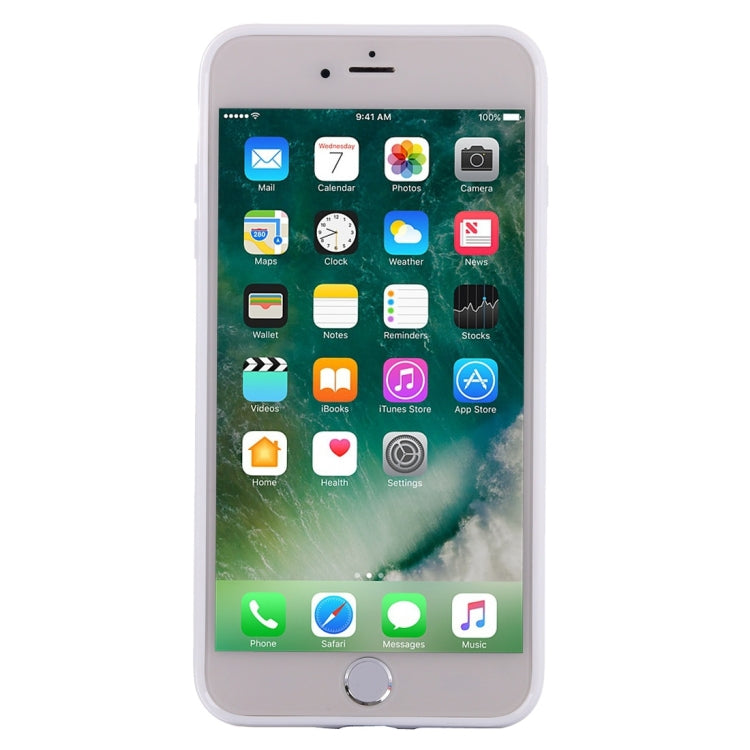 For iPhone 8 Plus & 7 Plus   Solid Color Smooth Surface TPU Case
