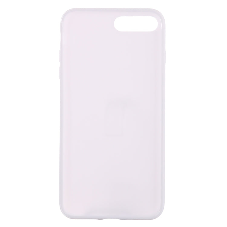 For iPhone 8 Plus & 7 Plus   Solid Color Smooth Surface TPU Case