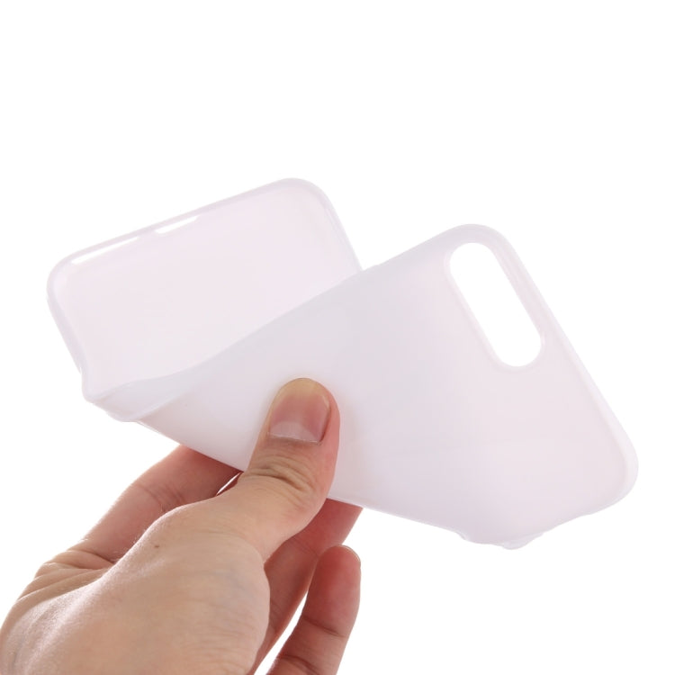 For iPhone 8 Plus & 7 Plus   Solid Color Smooth Surface TPU Case