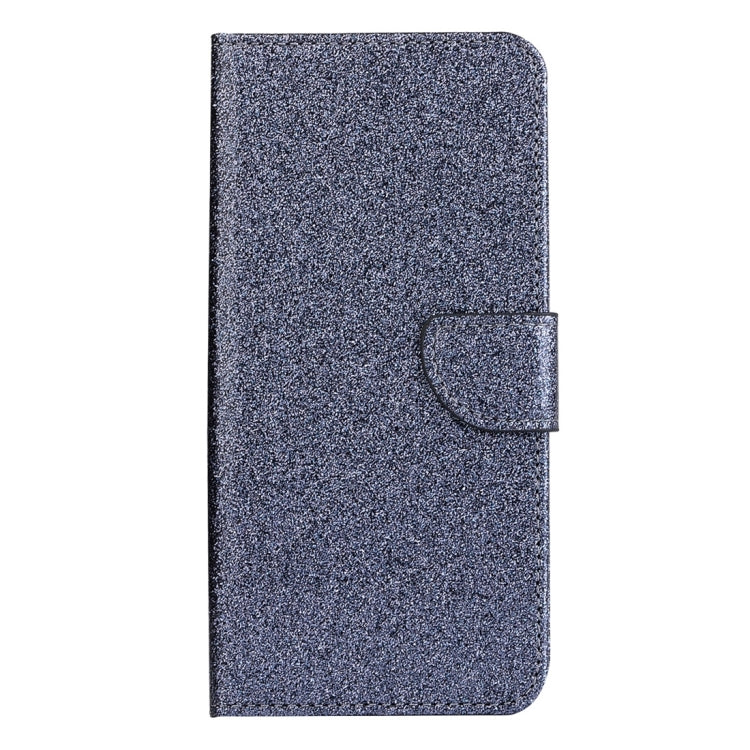 For iPhone 8 Plus & 7 Plus   Glitter Powder Leather Case with Holder & Wallet & Card Slots