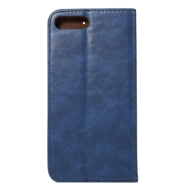 For iPhone 8 Plus / 7 Plus Crazy Horse Texture Auto Closed Horizontal Flip Leather Case with Holder & Card Slots & Wallet