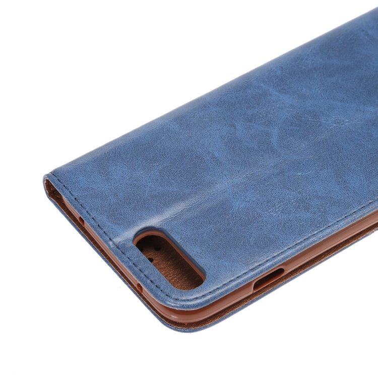 For iPhone 8 Plus / 7 Plus Crazy Horse Texture Auto Closed Horizontal Flip Leather Case with Holder & Card Slots & Wallet