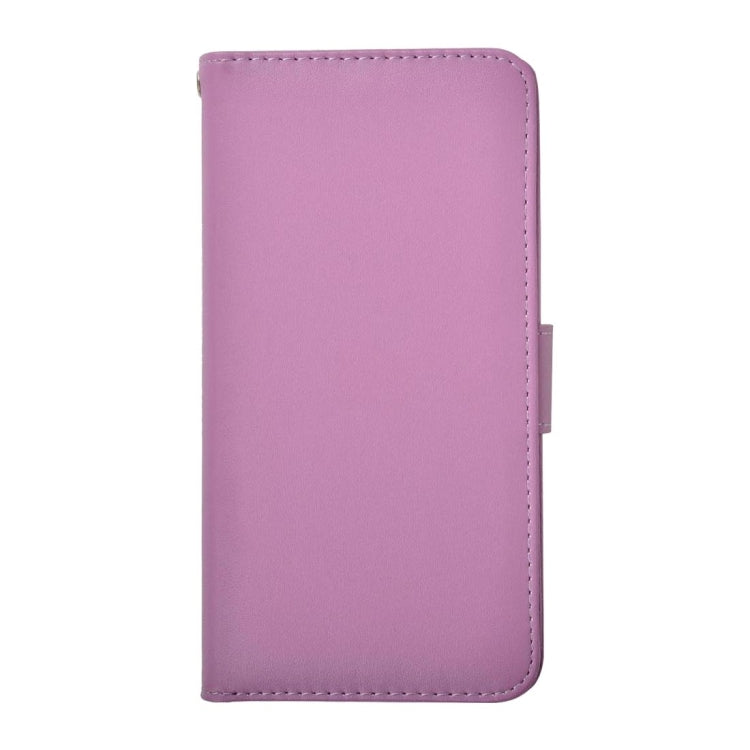 For iPhone 8 Plus & 7 Plus   Plain Weave Texture Horizontal Flip Leather Case with Card Slots & Wallet & Lanyard