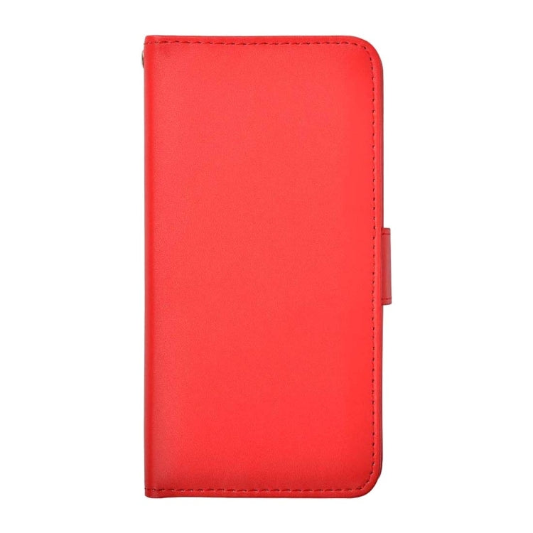For iPhone 8 Plus & 7 Plus   Plain Weave Texture Horizontal Flip Leather Case with Card Slots & Wallet & Lanyard