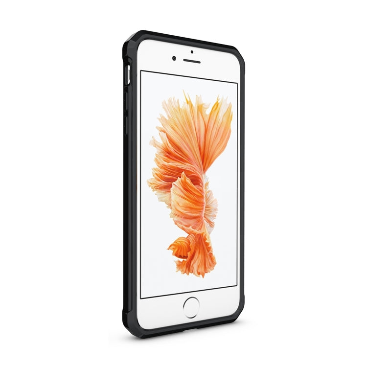 For iPhone 8 Plus & 7 Plus   Shockproof Acrylic + TPU Transparent Armor Protective Case