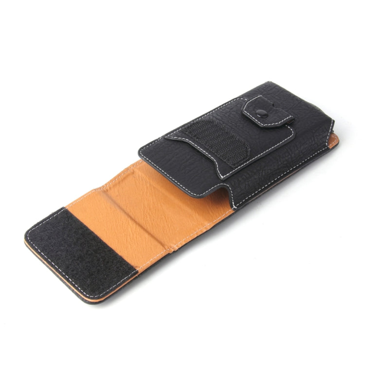For iPhone 8 Plus & 7 Plus   & 6s Plus & 6 Plus Vertical Flip Retro Elephant Texture Leather Case / Waist Bag with Card Slots & Back Splint & Buckle & Earphone Hole