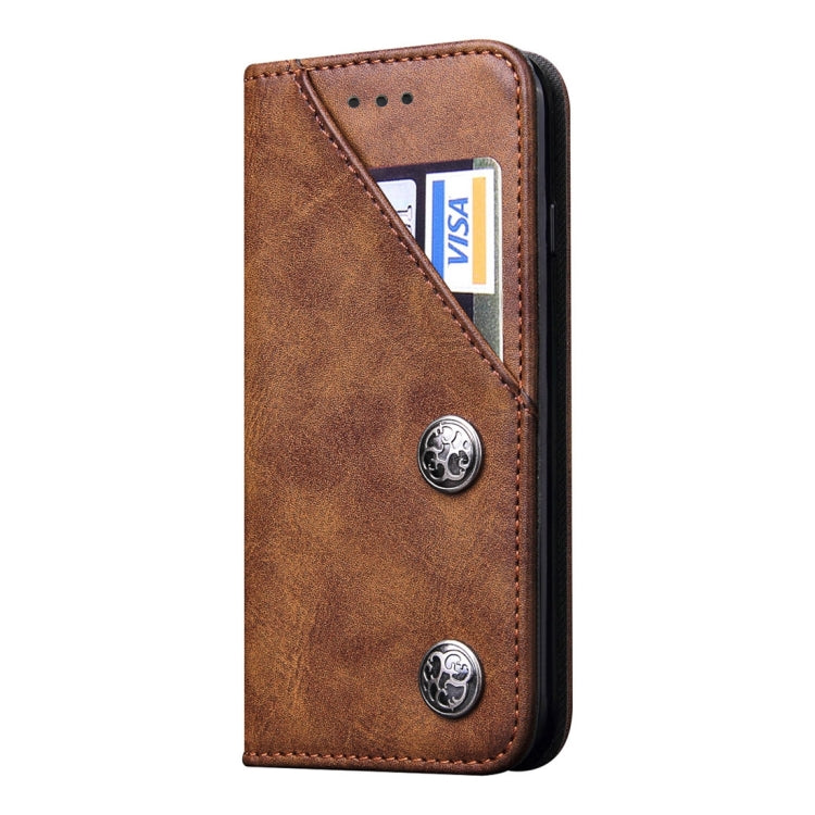 For iPhone 8 Plus & 7 Plus   Bronze Texture Casual Style Horizontal Flip Leather Case with Holder & Card Slots