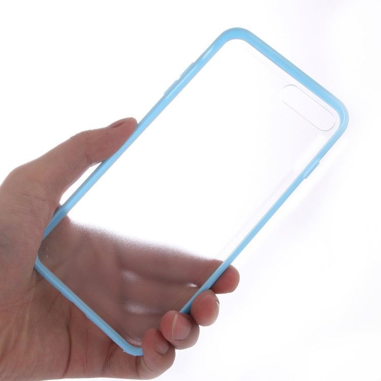 For iPhone 8 Plus & 7 Plus   TPU + PC Frosted Transparent Protective Case