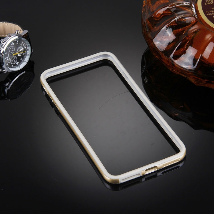 For iPhone 8 Plus & 7 Plus   Silicone + Metal Aluminum Bumper Frame