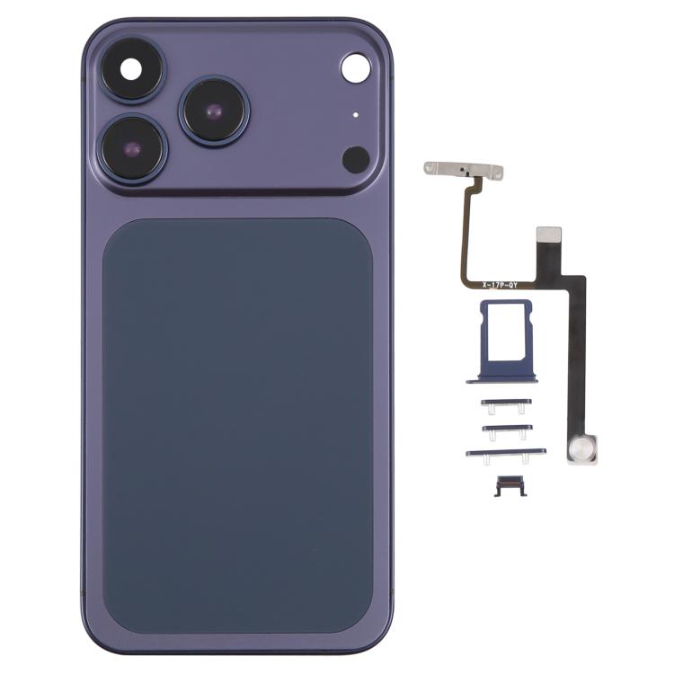 Back Housing Cover with Appearance Imitation of iP17 Pro for iPhone X