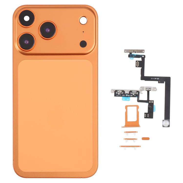 Back Housing Cover with Appearance Imitation of iP17 Pro for iPhone 11