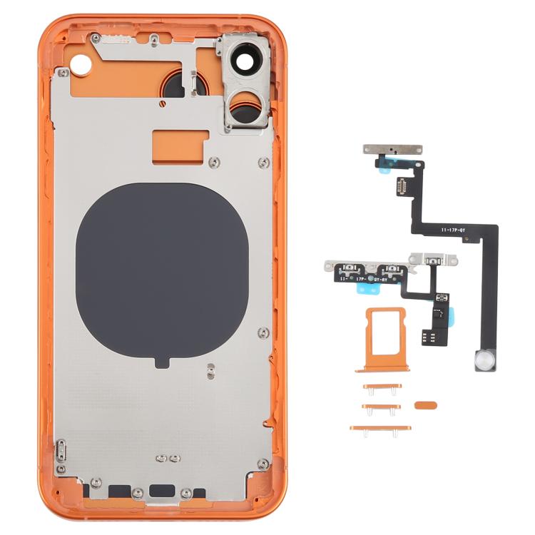 Back Housing Cover with Appearance Imitation of iP17 Pro for iPhone 11