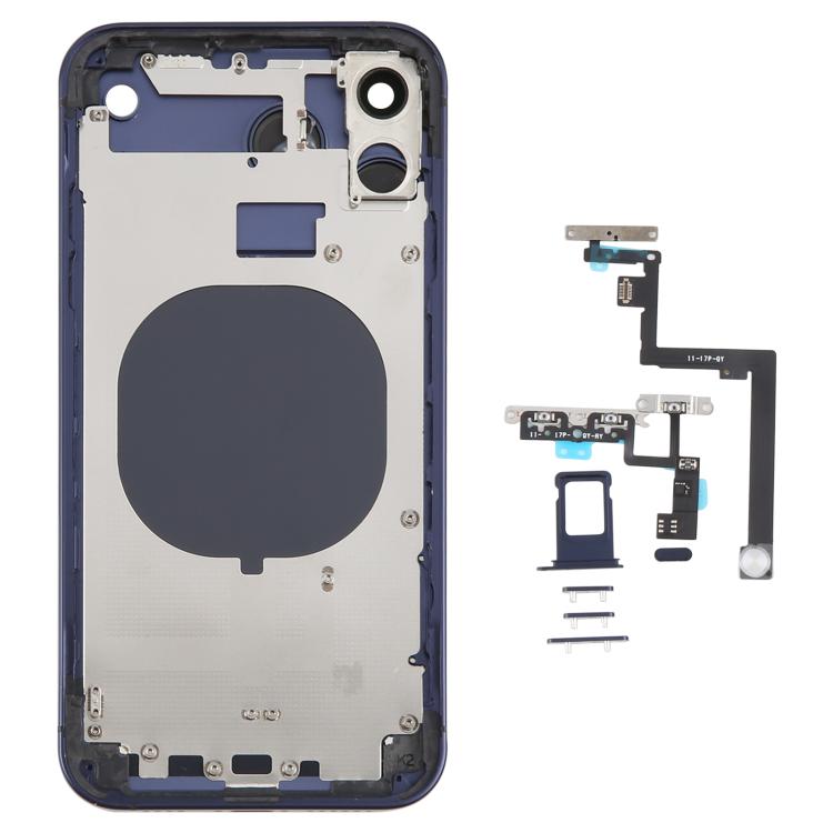 Back Housing Cover with Appearance Imitation of iP17 Pro for iPhone 11